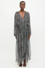 Stella McCartney Silk Polka Dot Dress