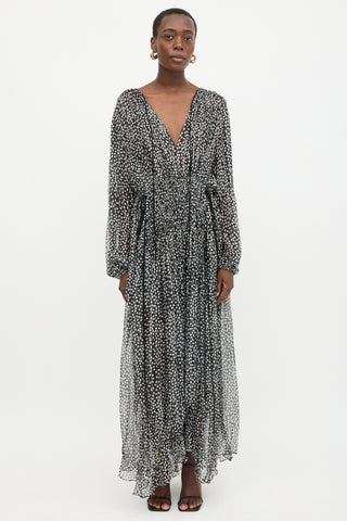 Stella McCartney Silk Polka Dot Dress