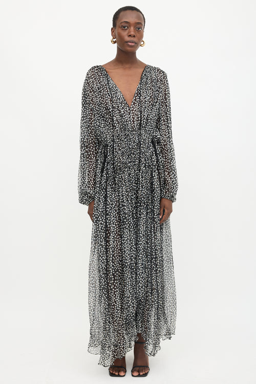 Stella McCartney Silk Polka Dot Dress