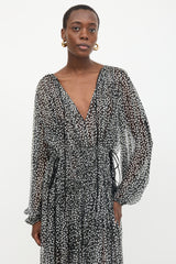 Stella McCartney Silk Polka Dot Dress