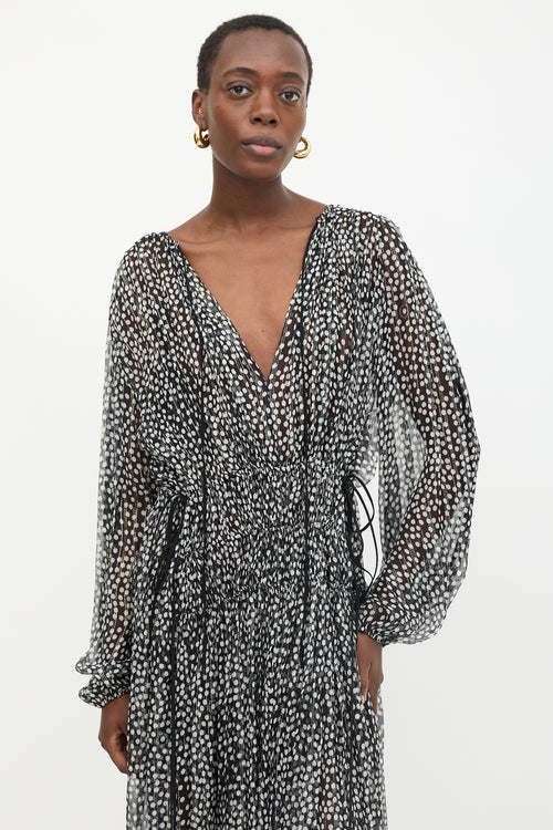 Stella McCartney Silk Polka Dot Dress