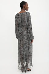 Stella McCartney Silk Polka Dot Dress