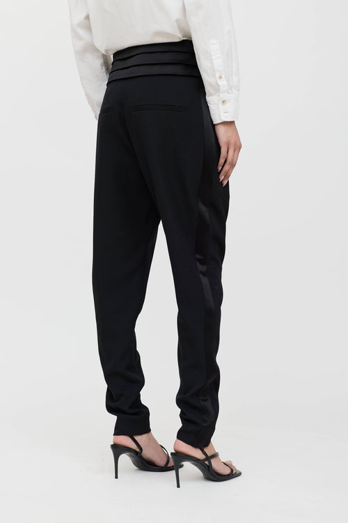 Balmain Wool Pleated Trouser