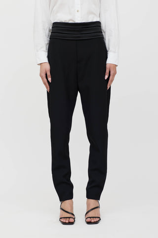 Balmain Wool Pleated Trouser