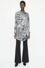 Balmain Printed Button Up Shirt