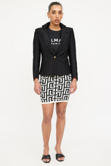 Balmain Woven Layered Blazer