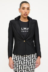 Balmain Woven Layered Blazer