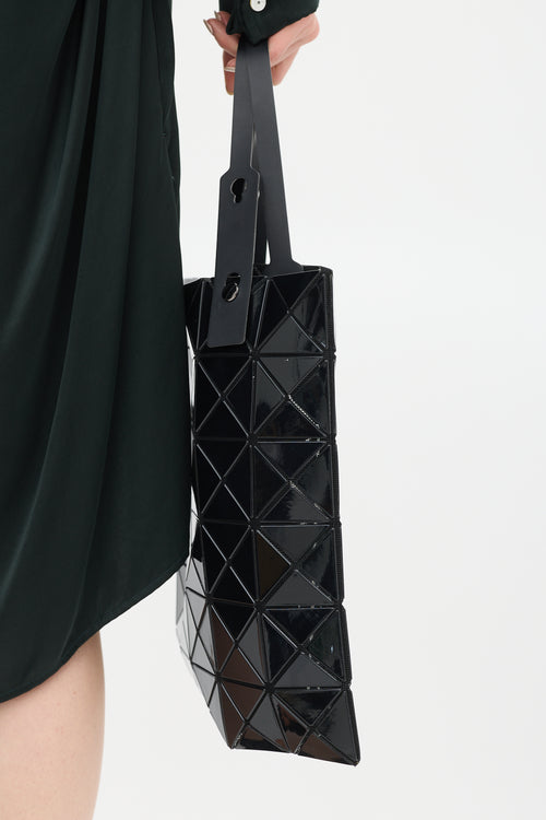 Bao Bao Issey Miyake Black Lucent Prism Tote Bag