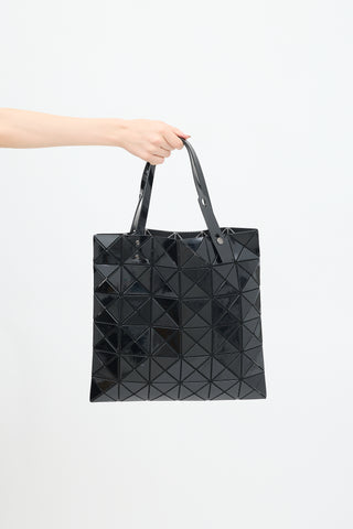 Bao Bao Issey Miyake Black Lucent Prism Tote Bag