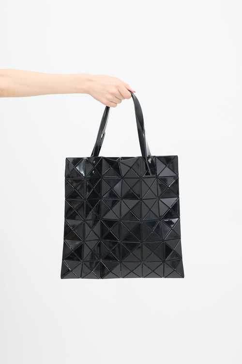 Bao Bao Issey Miyake Black Lucent Prism Tote Bag