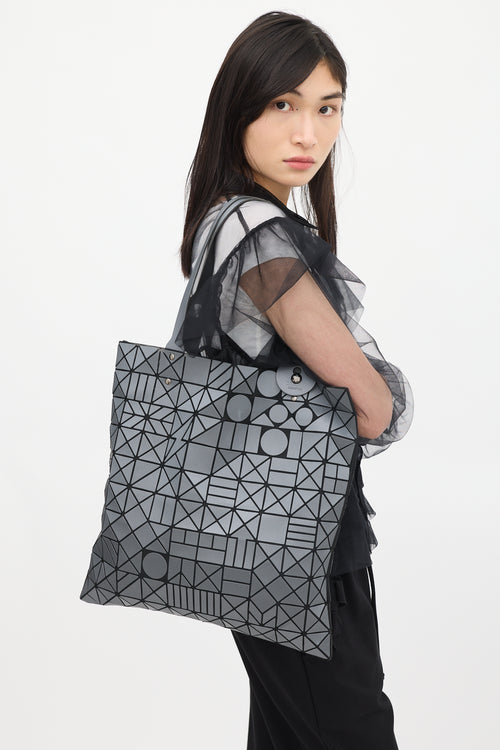 Bao Bao Issey Miyake Dark Grey Chord Tote Bag