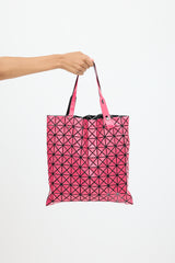 Bao Bao Issey Miyake Pink Lucent Prism Tote Bag