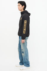 Bape Black & Orange Logo Light Jacket