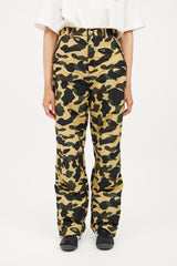 Bape Green Camo Nylon Pant