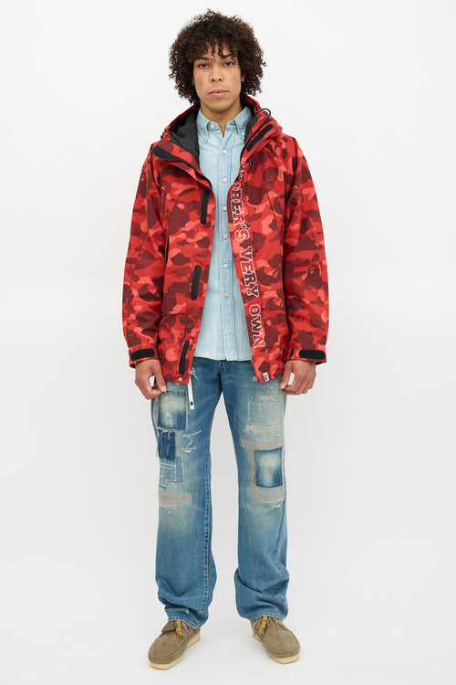 Bape X OVO 2020 1st Camo Snowboard Jacket