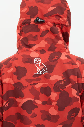 Bape X OVO 2020 1st Camo Snowboard Jacket