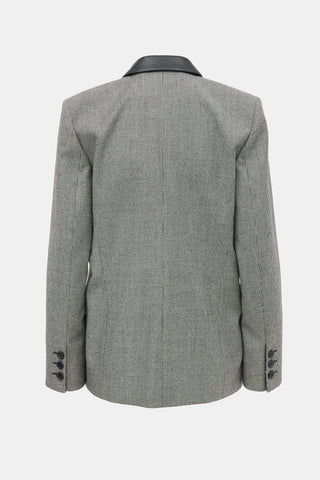 Barbara Bui Wool Patterned Blazer