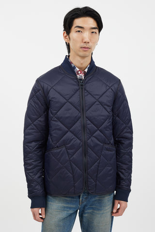 Barbour Navy Quilted Liner Jacket