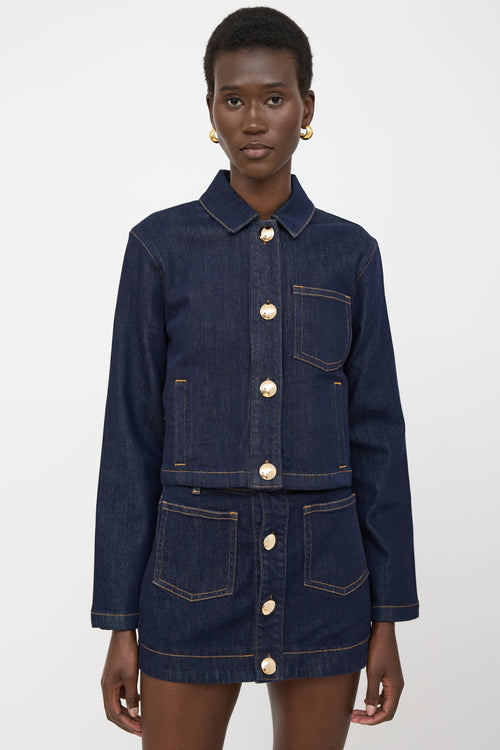 Bardot Denim Co-Ord Set