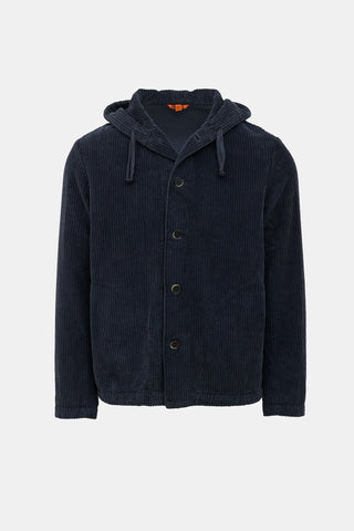 Barena Corduroy Hooded Jacket
