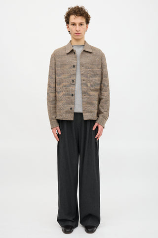 Barena Wool Check Shirt