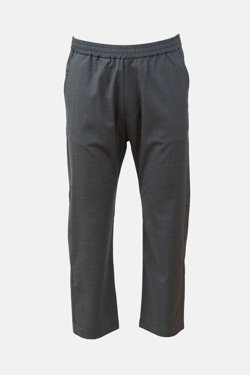 Barena Wool Drawstring Trouser