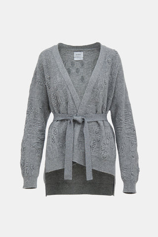 Barrie Cashmere Belted Cardigan