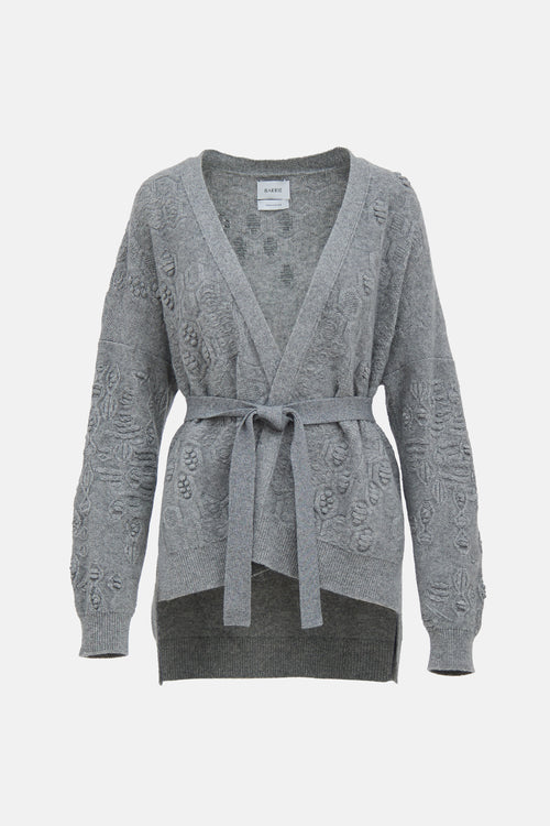 Barrie Cashmere Belted Cardigan