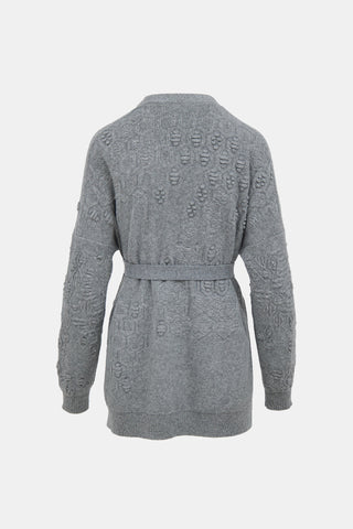Barrie Cashmere Belted Cardigan