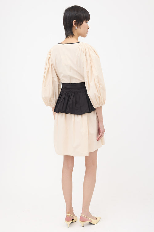 Batsheva Devon Peplum Dress