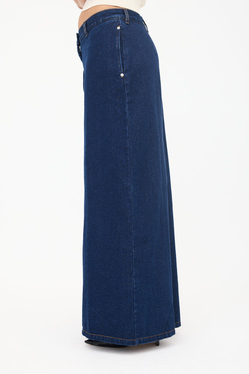 Beaufille Denim Minter Maxi Skirt