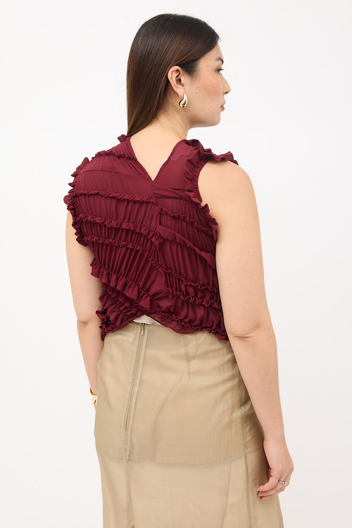Beaufille Ruffled Vera Top