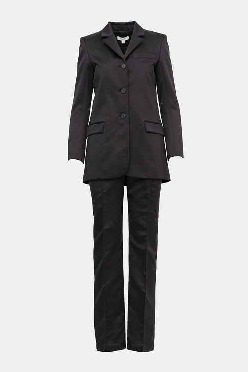 Beaufille Satin Two Piece Suit