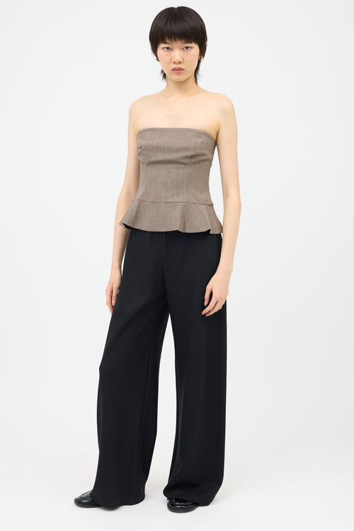 The Row Cashmere Wide Leg Pant
