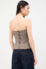 Beaufille Strapless Francis Top