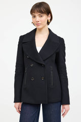 Belstaff Wool Double Breasted Coat