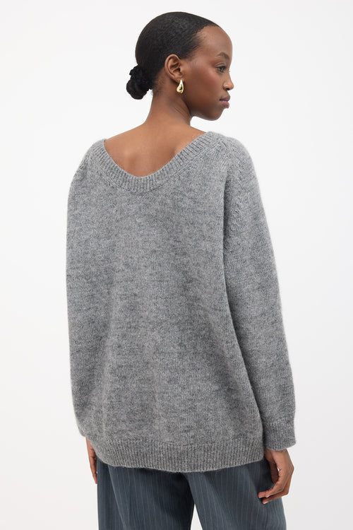Bernadette Floral Intarsia Domenica Sweater