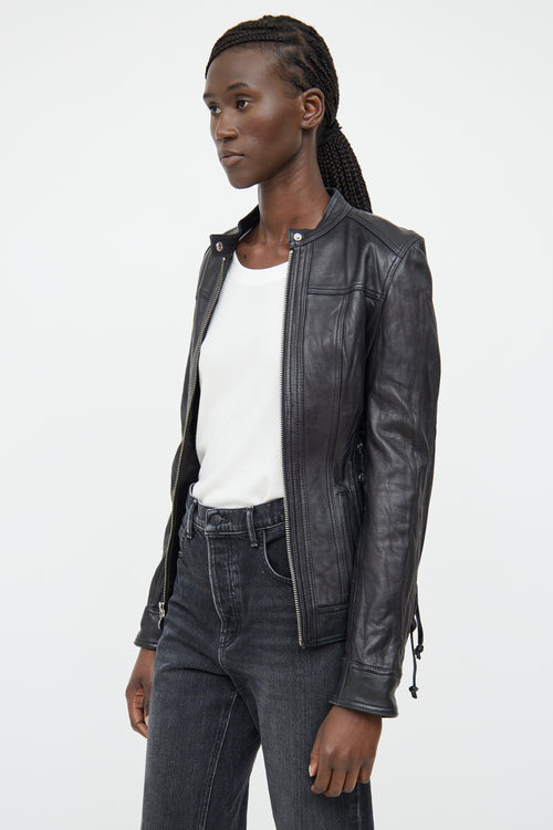 Betsey Johnson Black Leather Jacket