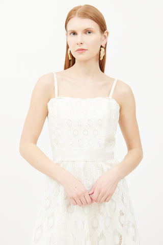 Alex Perry // White Twist Front Dakota Dress – VSP Consignment