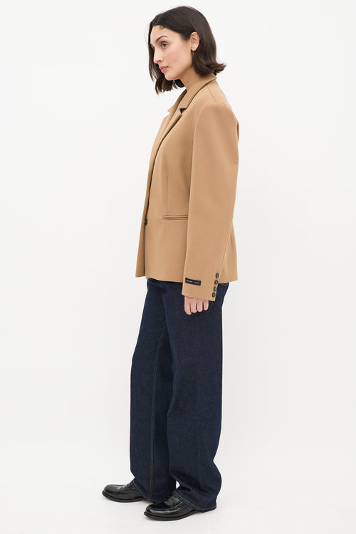 Birgitte Herskind Brown Wool Two Pocket Blazer