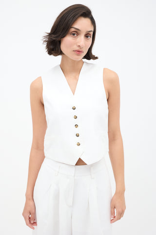 Birgitte Herskind White Mister Vest & Lotus Trouser Set