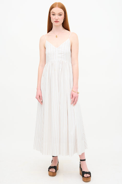 Birgitte Herskind Justy Pinstriped Dress