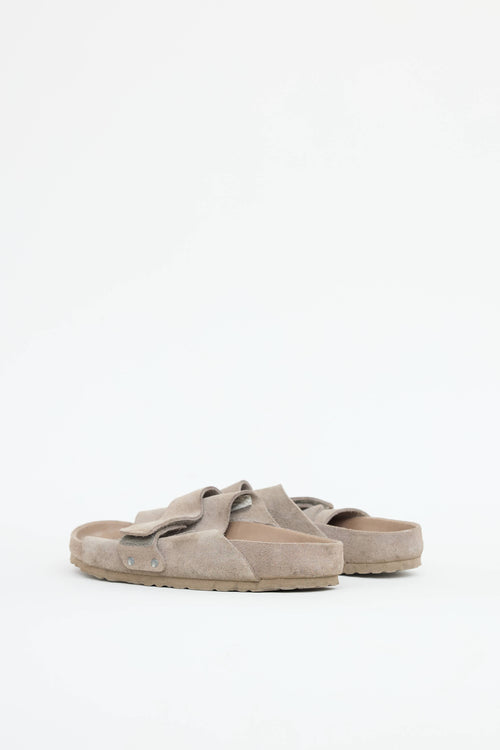 Birkenstock Suede Kyoto Slide