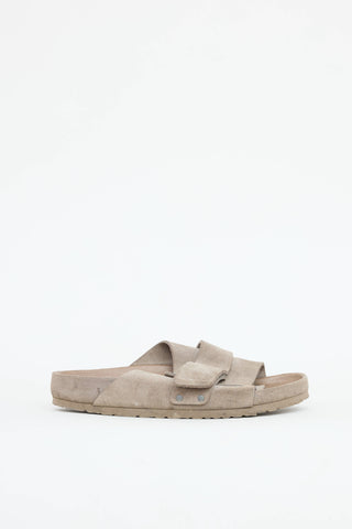 Birkenstock Suede Kyoto Slide