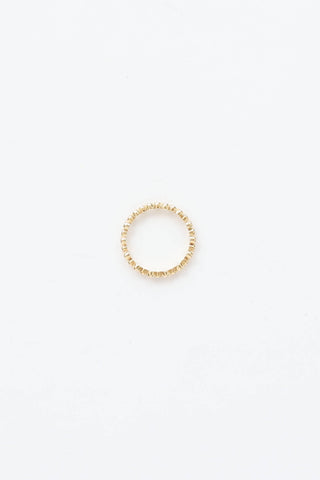 Birks18K Yellow Gold Diamond Iconic Stack Splash Ring