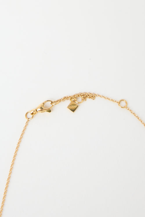 Birks 18k Gold Essentials Bar Necklace