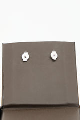 Birks 18k White Gold Stud Earrings