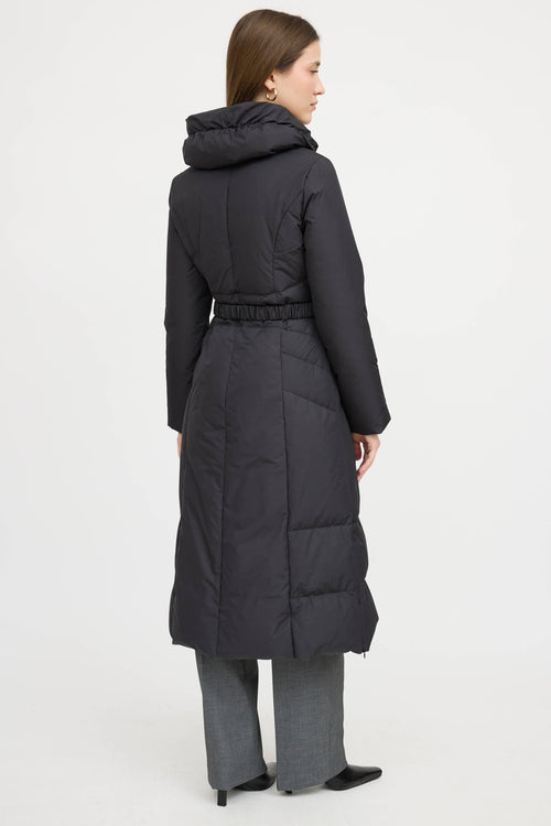 Blumarine Belted Down Coat