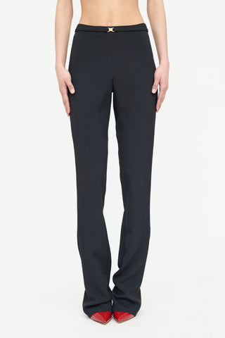 High Rise Straight Pant