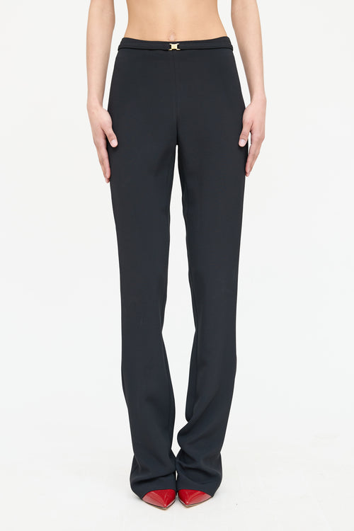 High Rise Straight Pant